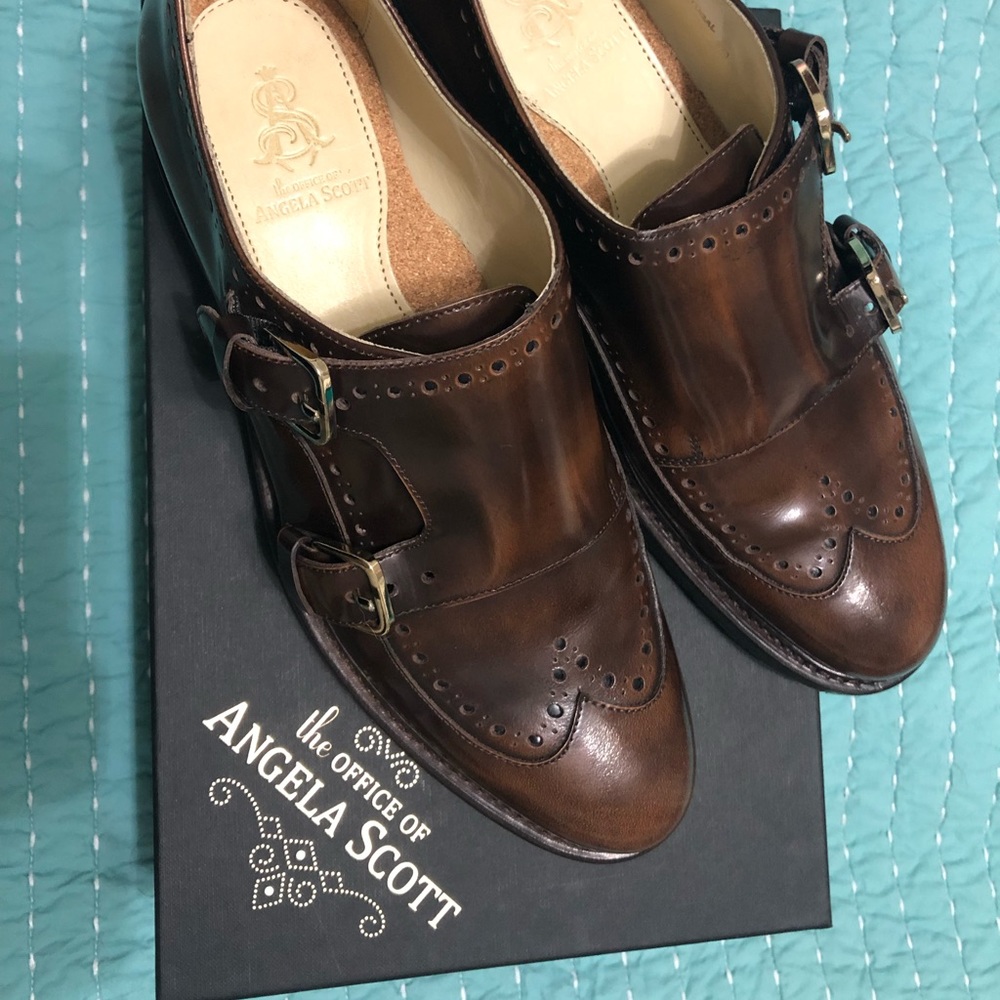 The Office of Angela Scott Mr. York Monkstrap Size 38